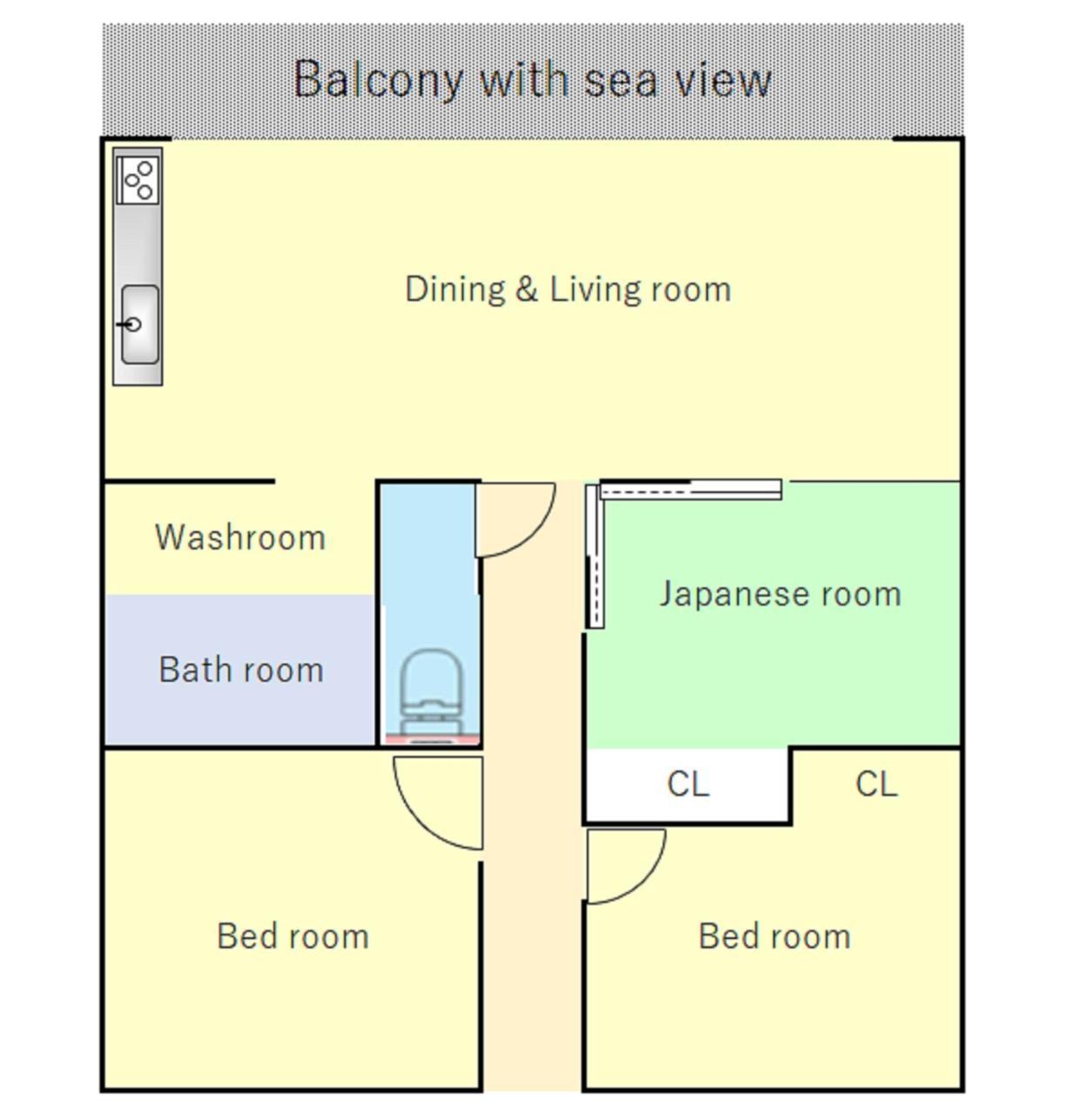 Awaji Central Room NC03 Eksteriør billede